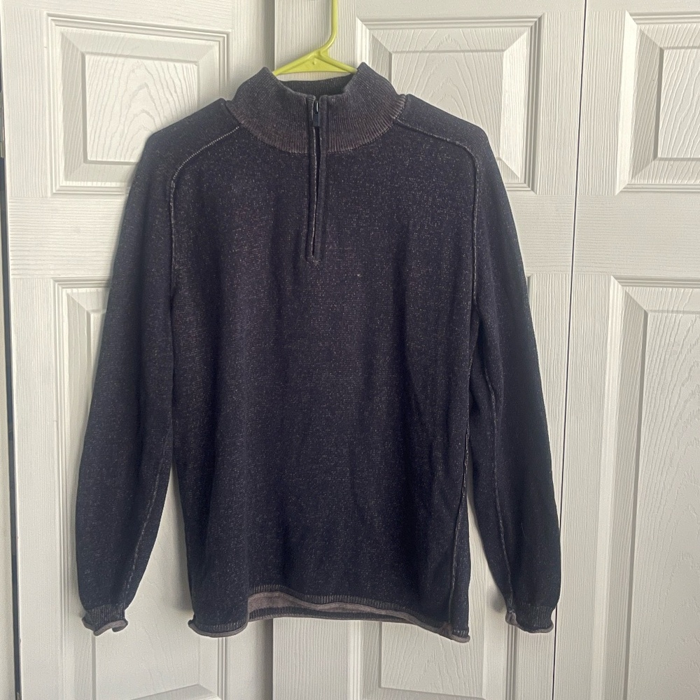 The Normal Brand men's Jimmy in Navy comfortable rib collar.  #178